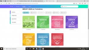 BREVET 2020 en Troisième